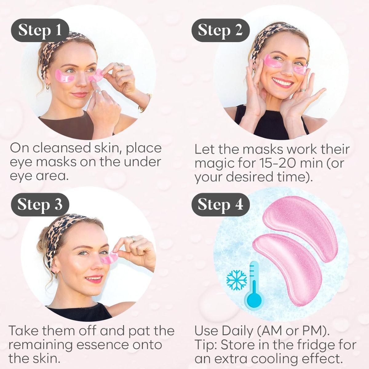 TAF - Bloomora Under Eye Gel Mask Patches