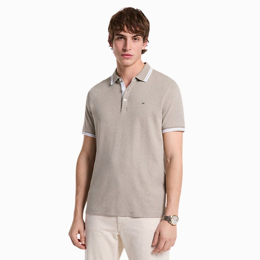 CUR 715 - Michael Kors Medium Sand Polo Shirt