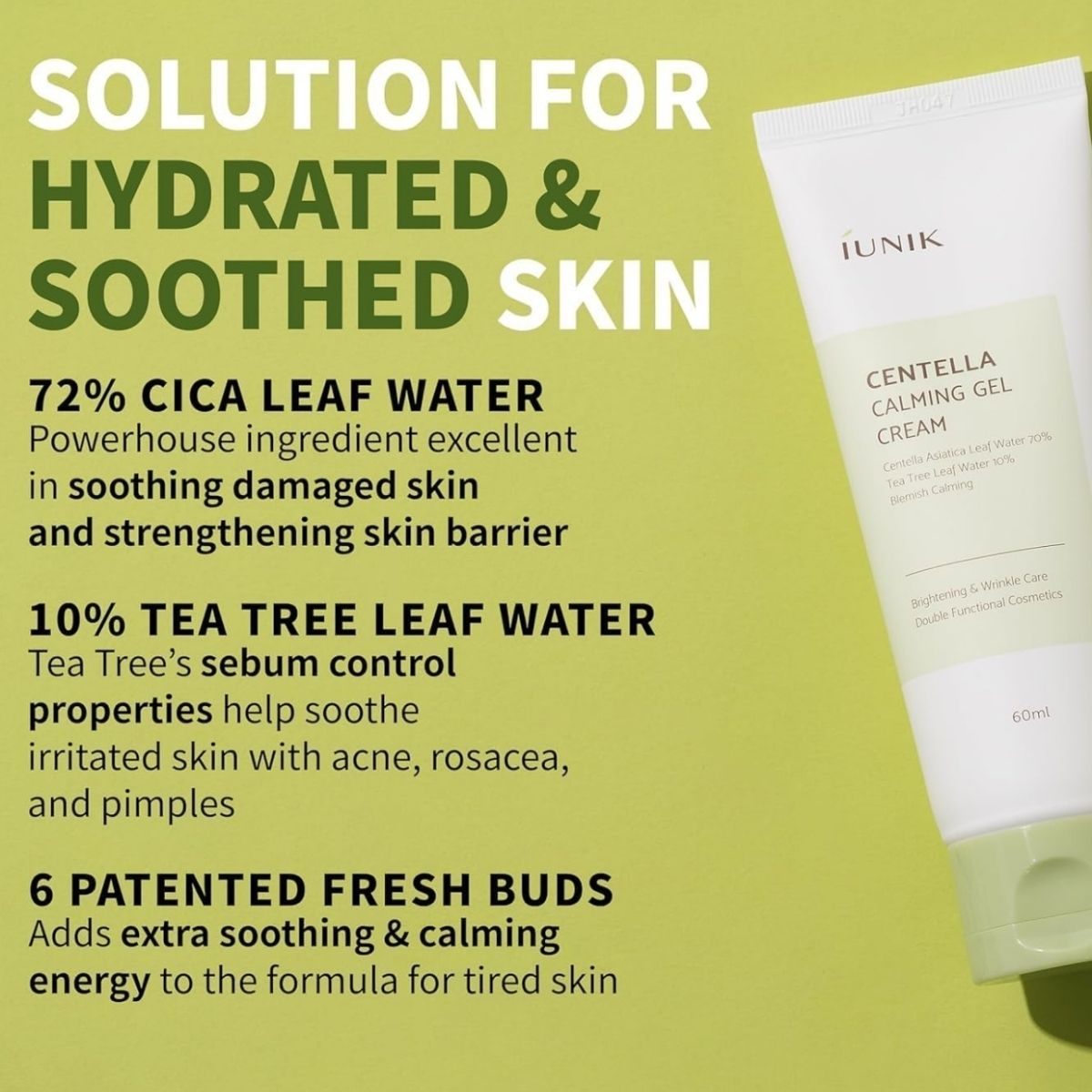 MKO 019 - IUNIK Centella Calming Gel Cream