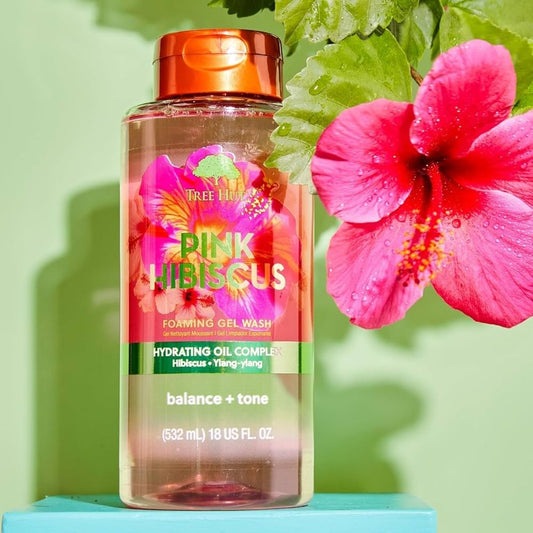 LIT - Tree Hut Foaming Gel Wash - Pink Hibiscus