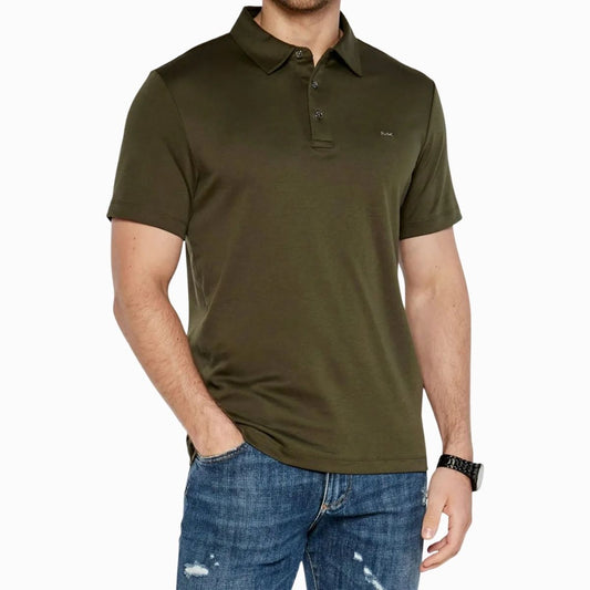 CUR 724 - Michael Kors X - Large Olive Polo Shirt