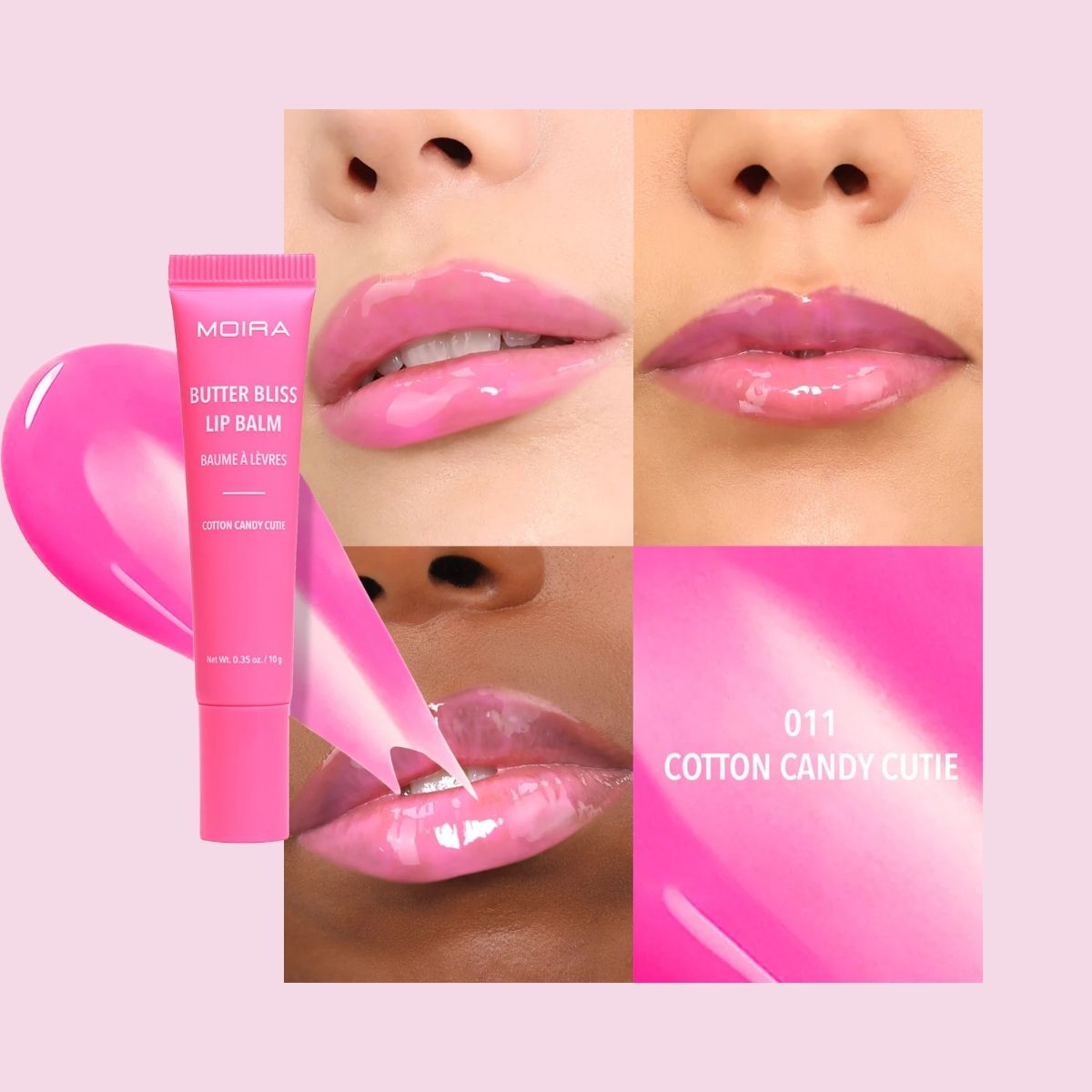 TAF - Moira Beauty Butter Bliss Lip Balm Gloss