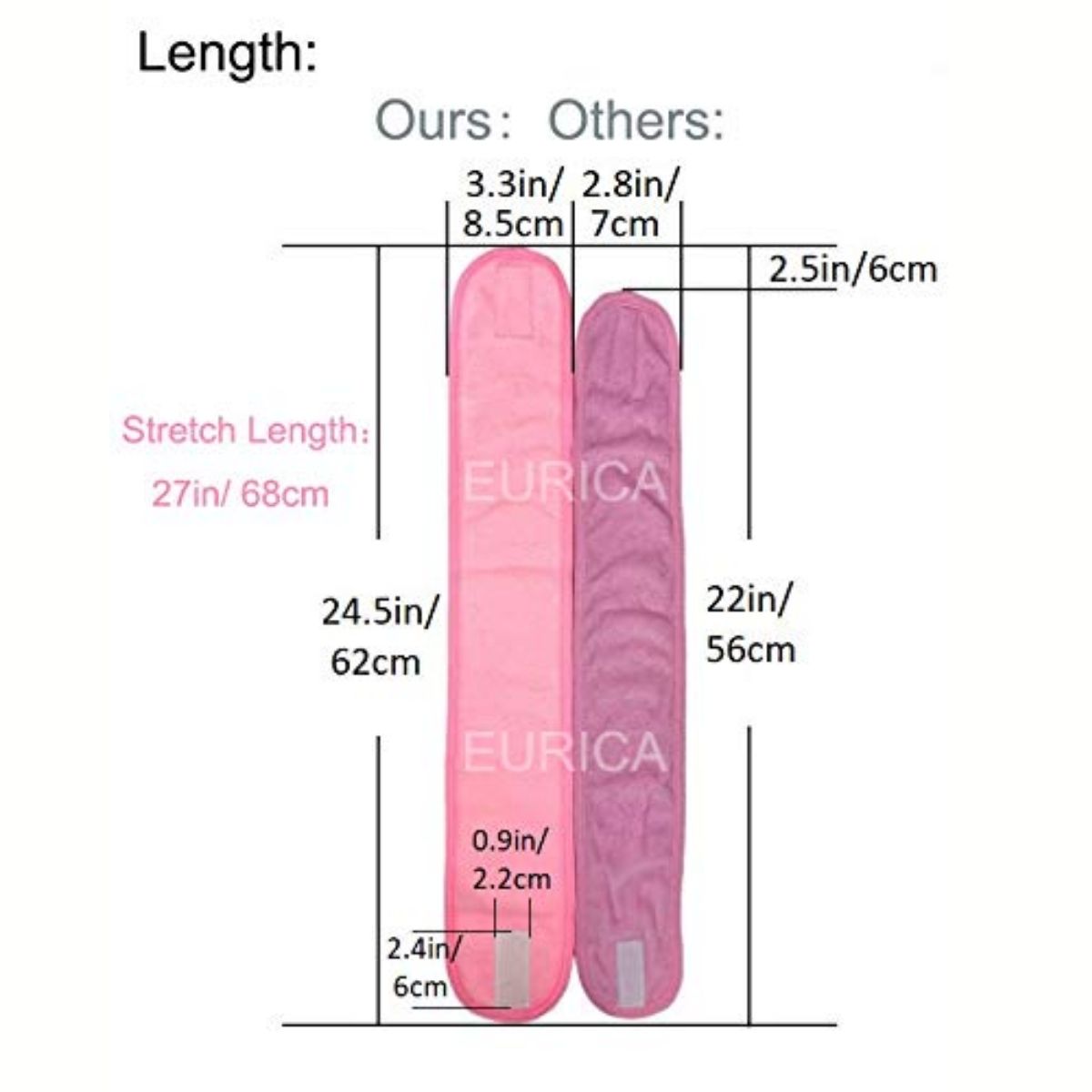TAF - Pink Spa Stretchable Head Band