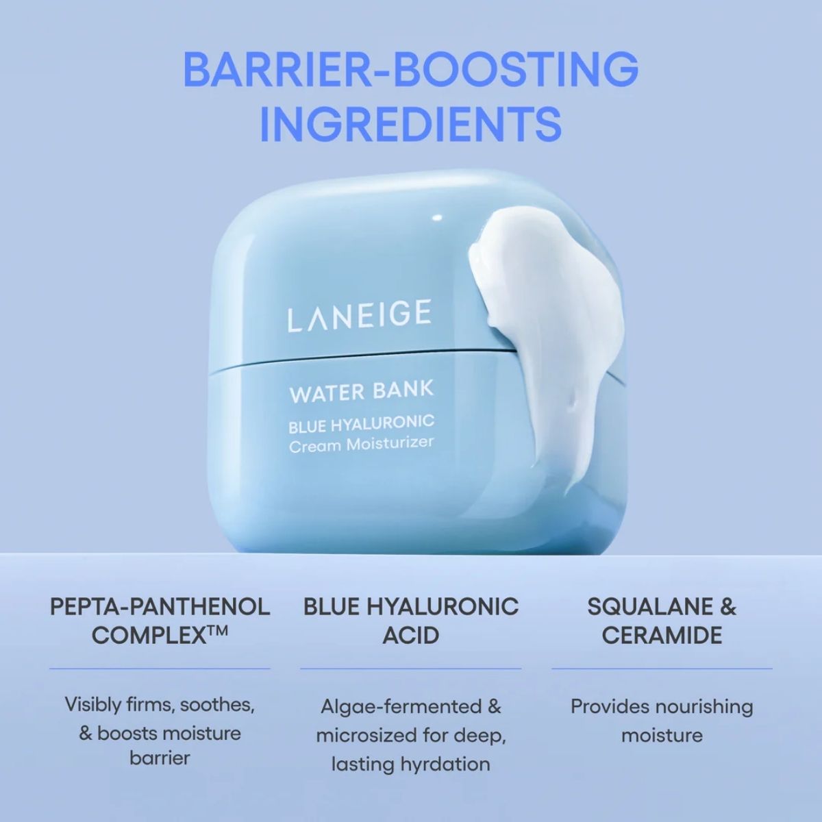 MART - Laneige Water Bank Blue Hyaluronic Gel Moisturizer.