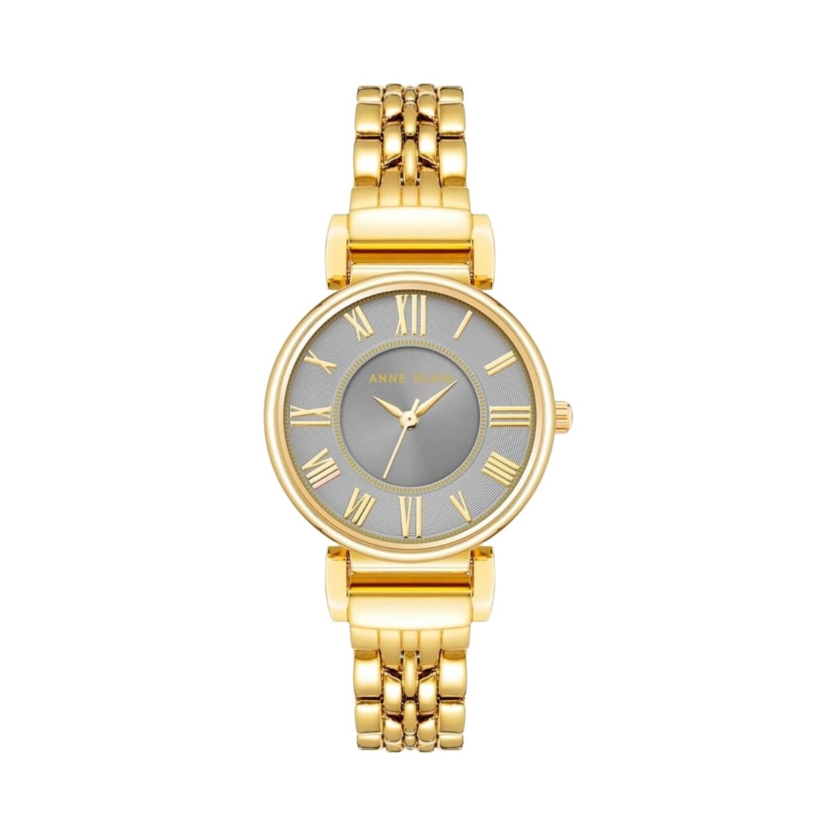 CUR 829 - Anne Klein Gold Grey Face Watch