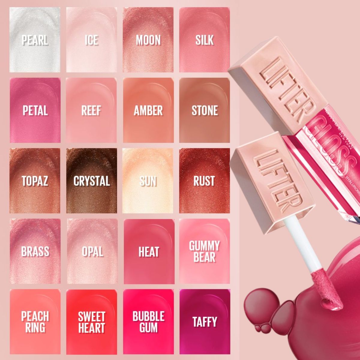 TAF - Maybelline Hydrating Lifter Glosses