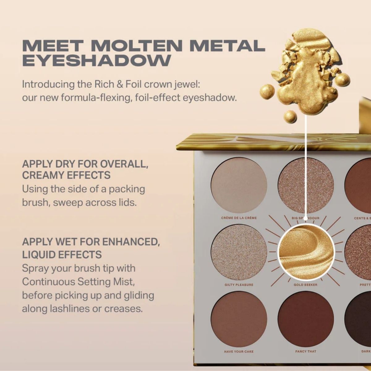MART - Morphe Gold Seeker Eyeshadow Palette