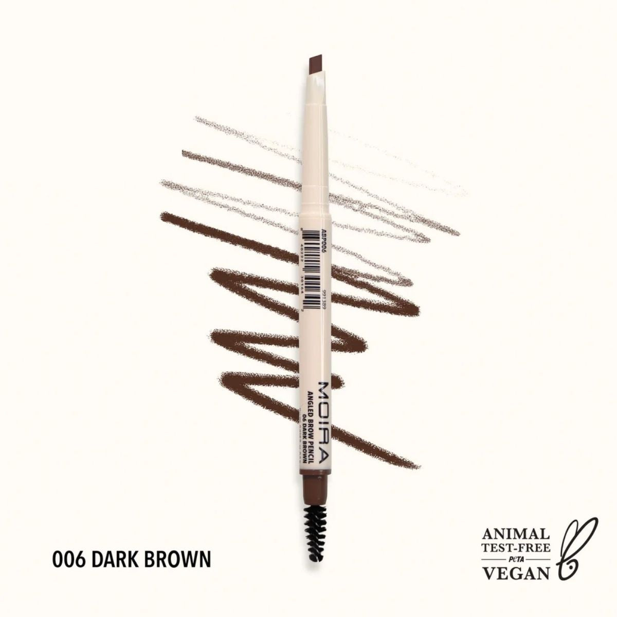 TAF - Moira Beauty Angled Brow Pencil - Dark Brown