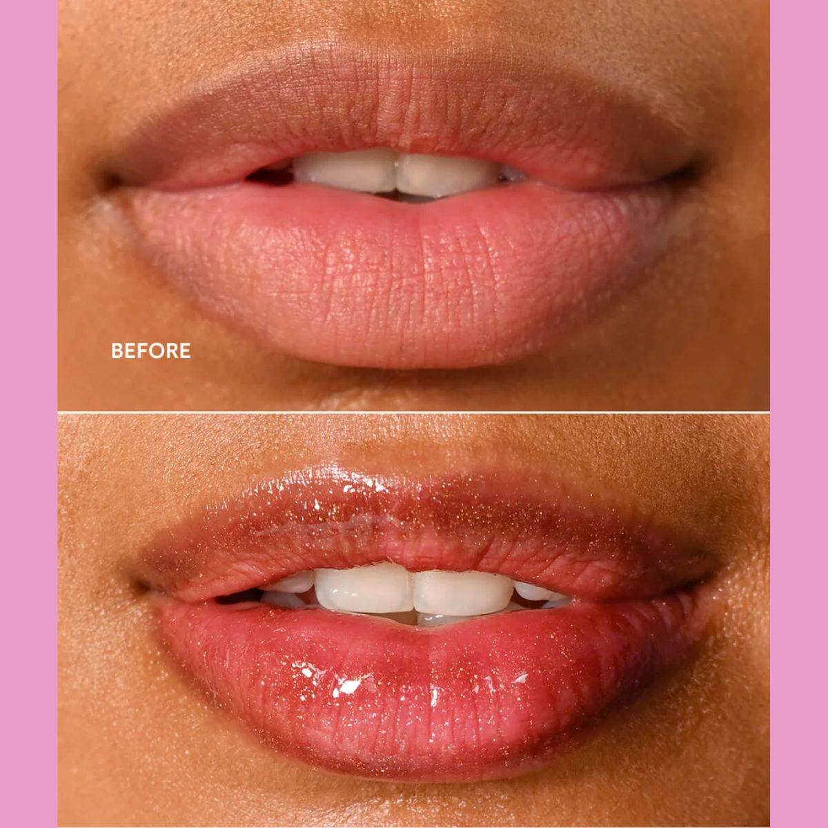 TAF - EOS Holiday Dewy Lip Shine Shimmer - Brown Sugar