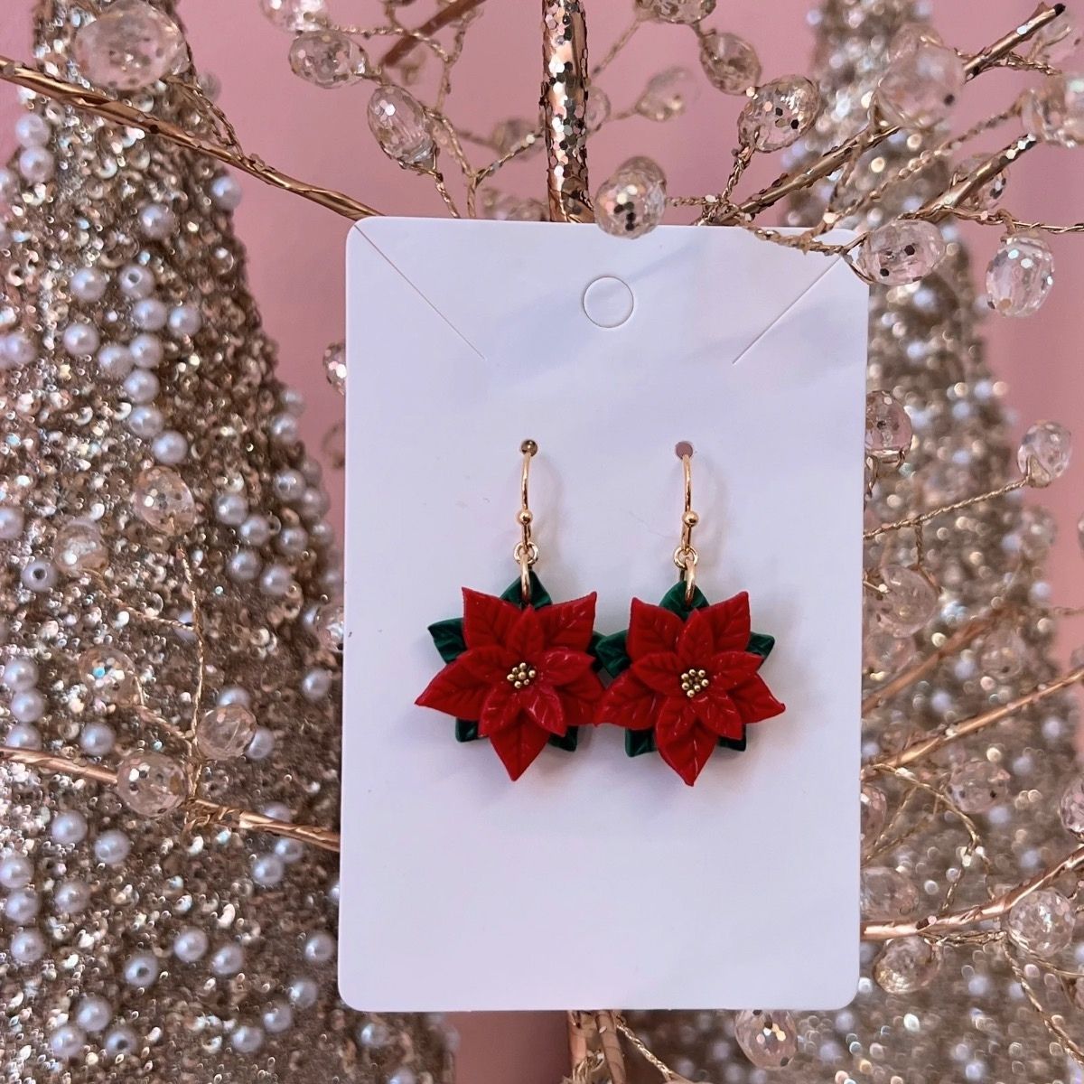 MIL 331 - Small Poinsettia Dangle