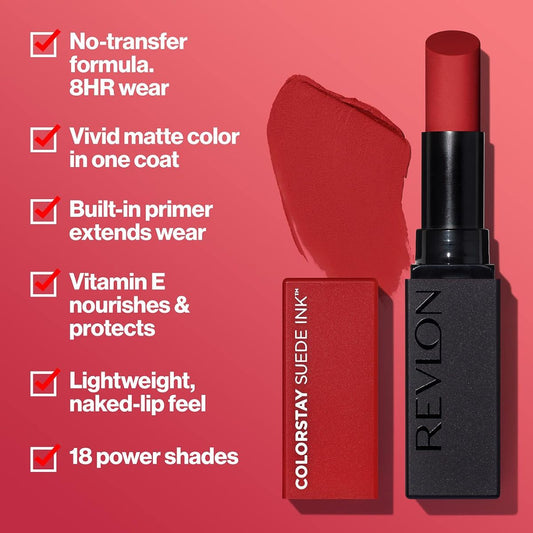 TAF - Revlon Color Stay Suede Ink Lipstick