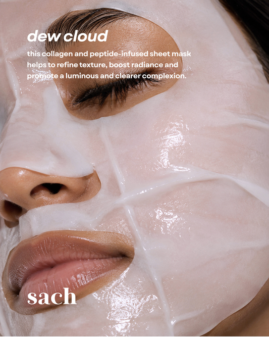 SACH Dew Cloud Peptide Facial Sheet Mask