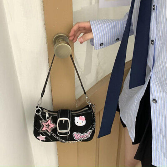 LGG - Hello Kitty Black Shoulder Bag