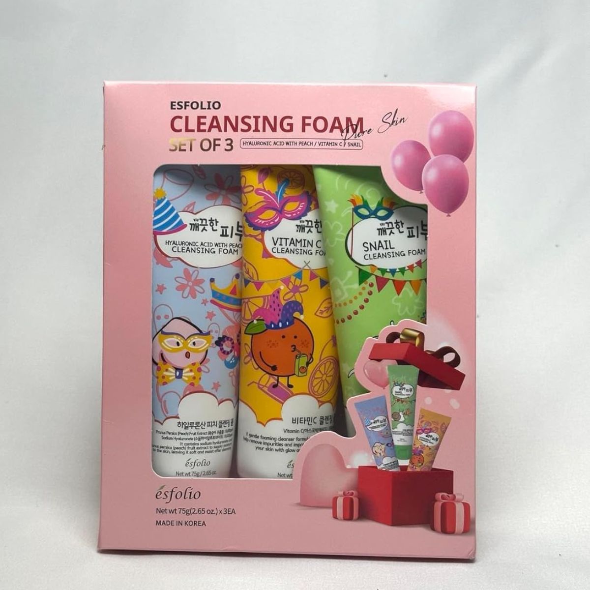 CUR 652 - Esfolio Korean Cleansing Foam Set