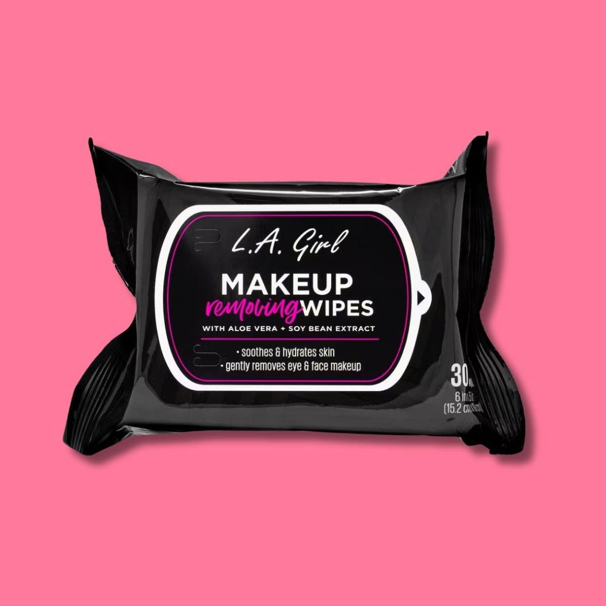 TAF - L.A. Girl Makeup Removing Wipes Aloe Vera
