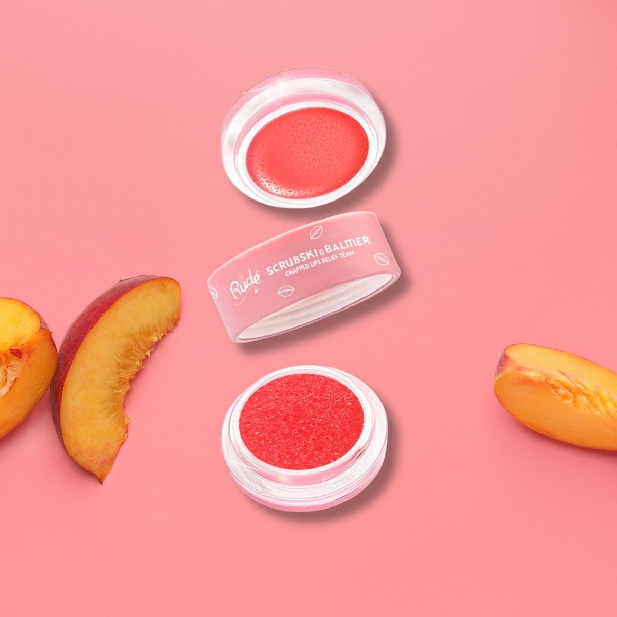 TAF - Rude Cosmetics Scrubski Balmer Lip Exfoliator & Lip Balm