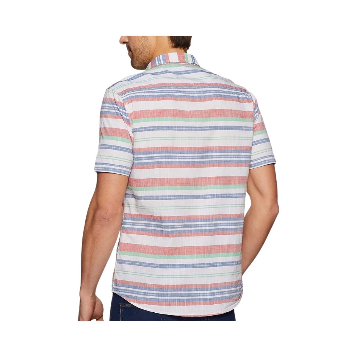 CUR 784 - Izod Stripe Button Down Shirt