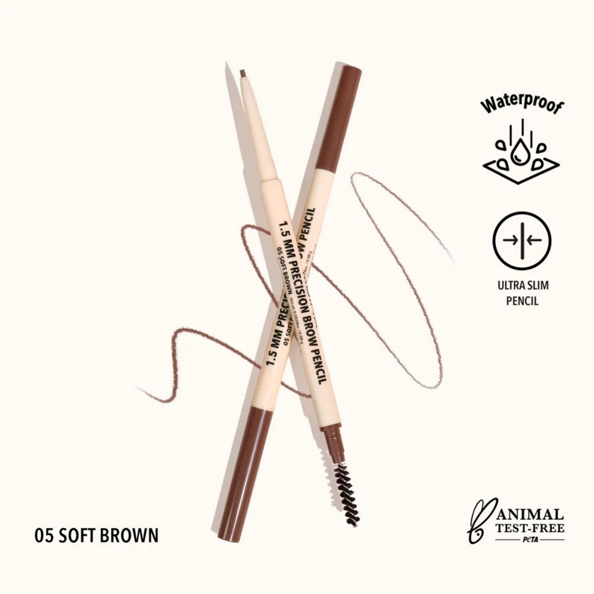 TAF - Moira Beauty Waterproof Precision Brow Pencil