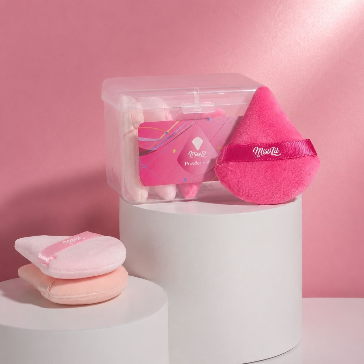 TAF - Miss Lil Triangular Powder Puff Set of 6