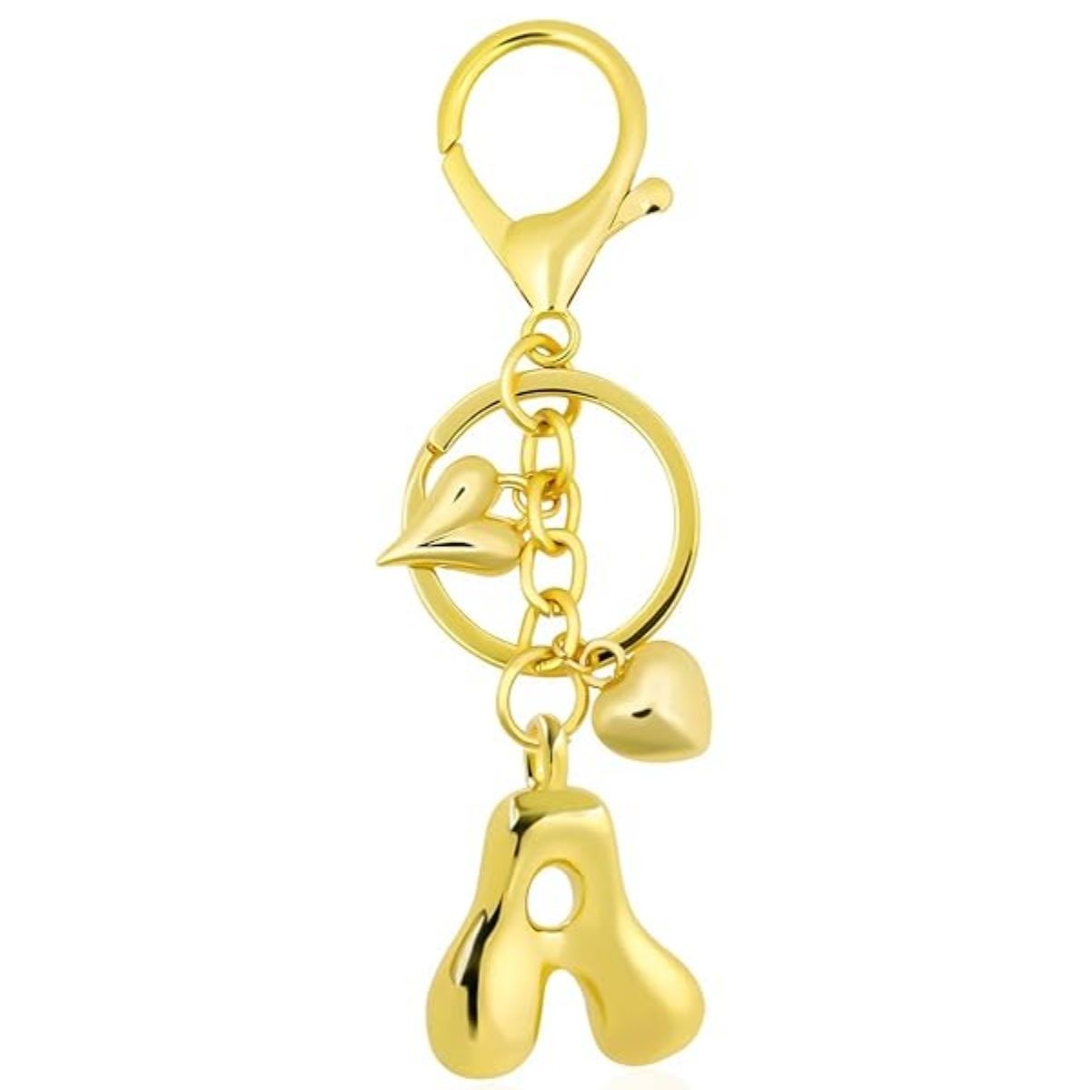 LGG - Bubble Initial Letter A to Z Keychain
