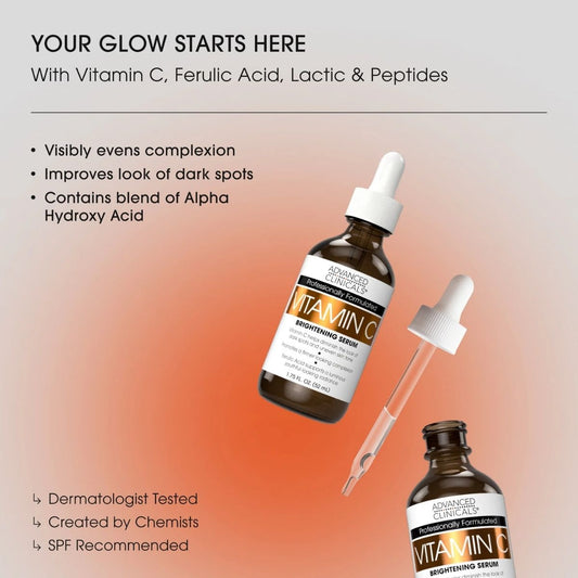 MART - Advanced Clinicals Vitamin C Brightening Face Serum