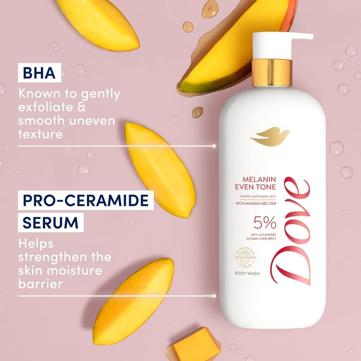 FG - Dove Exfoliating Melanin Even Tone Body Wash