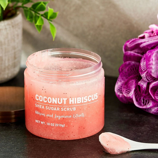 FG - Equate Shea Sugar Body Scrub - Coconut Hibiscus