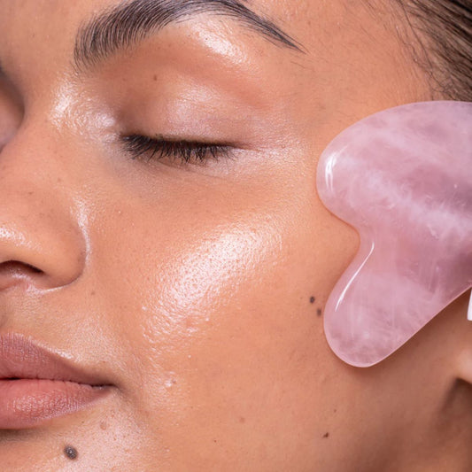 TAF - Rose Quartz Gua Sha Stone