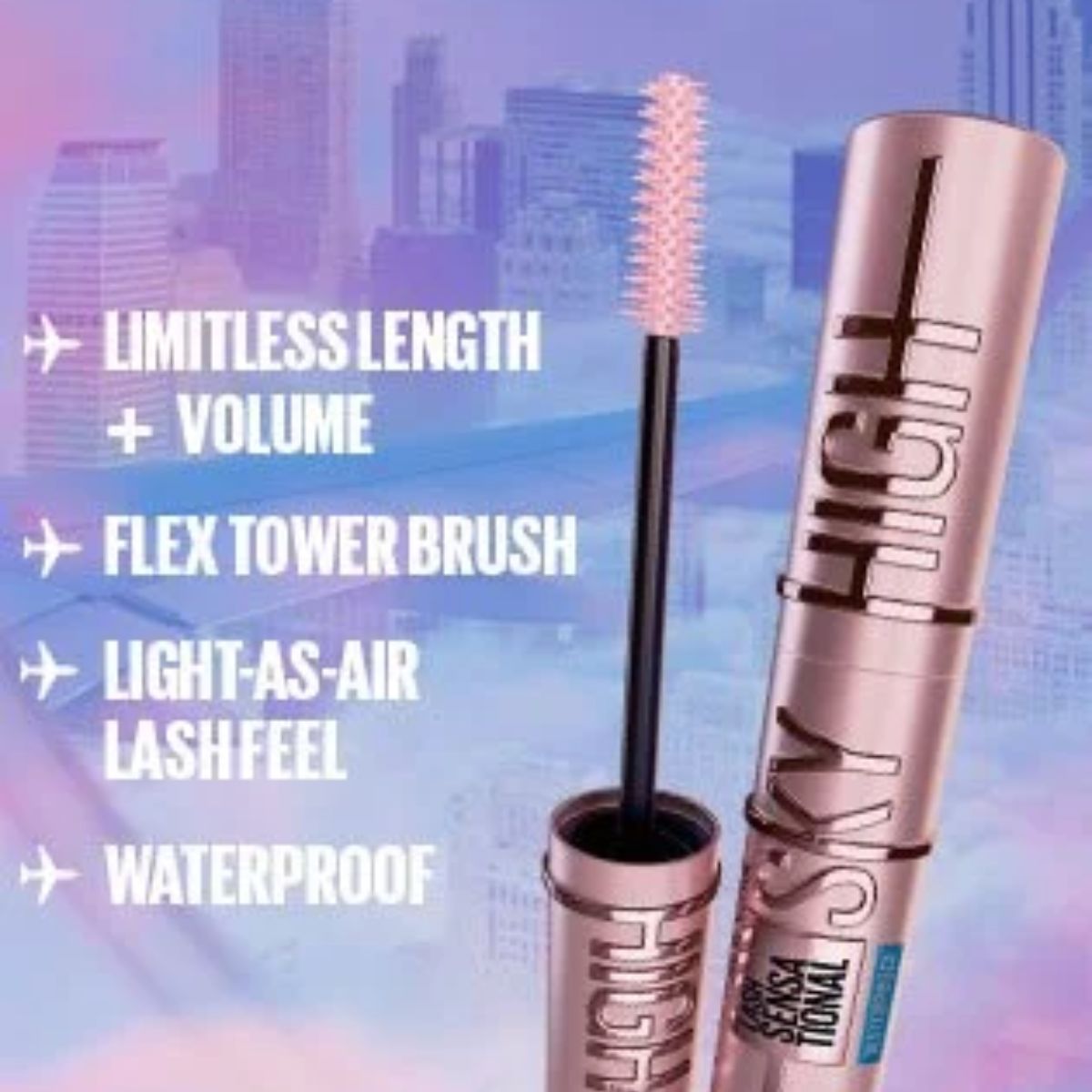 TAF - Maybelline Sky High Mascara Washable