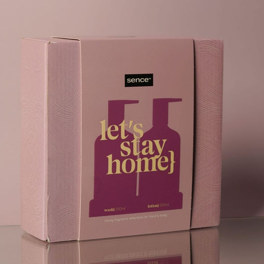 TRU - Sence Let's Stay Home Hand Wash & Body Lotion Set