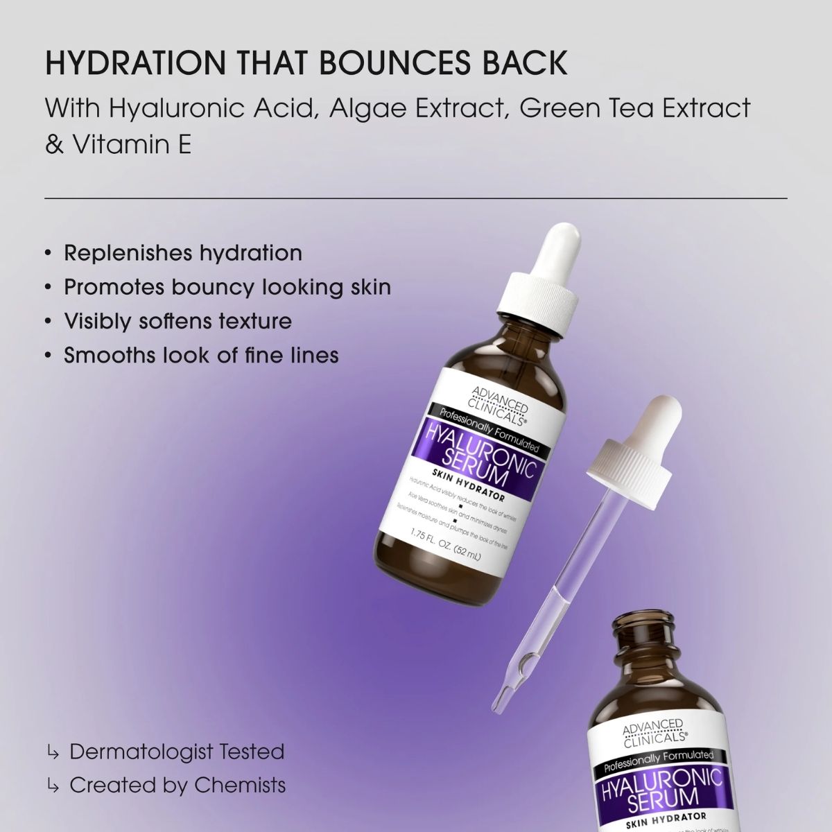 MART - Advanced Clinicals Hyaluronic Instant Hydrator Face Serum