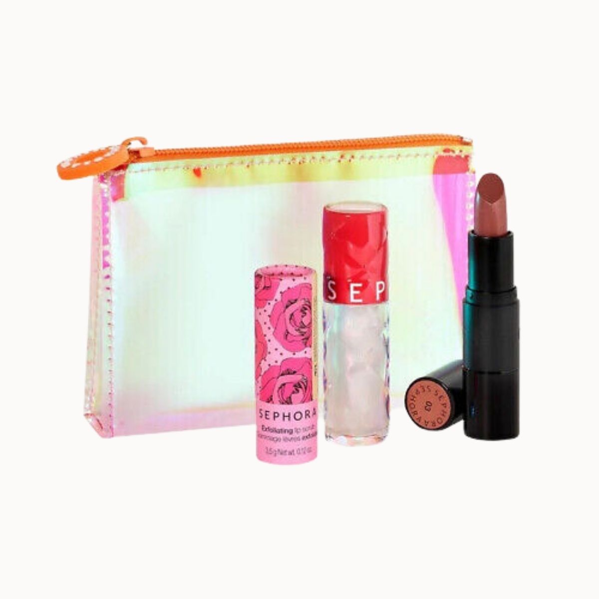 SOG - Sephora Beautiful Lips 3-Piece Lip Set With Cosmetic Pouch