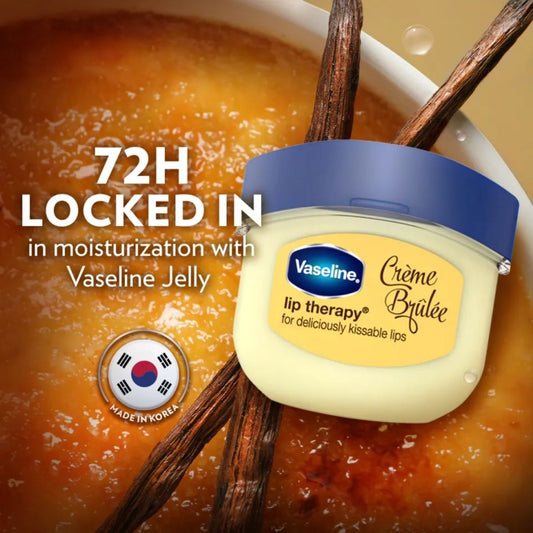 TAF - Vaseline Creme Brulee Lip Therapy Balm Jar