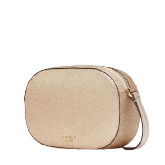 CUR 802 - Kate Spake Gold Glimmer Oval Camera Bag