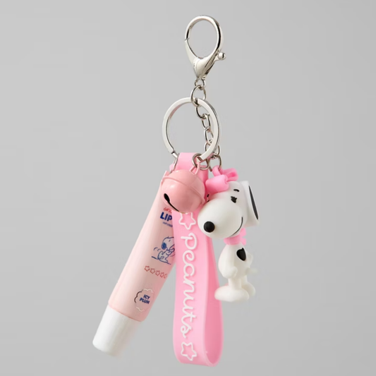 SMC - Celavi x Peanuts Snoopy Lip Gloss with Keychain