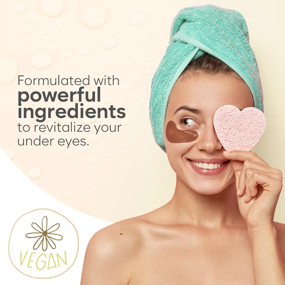 TAF - Bloomora Caffeine Under Eye Gel Mask Patches