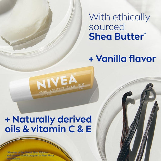TAF - Nivea Vanilla Buttercream Lip Balm
