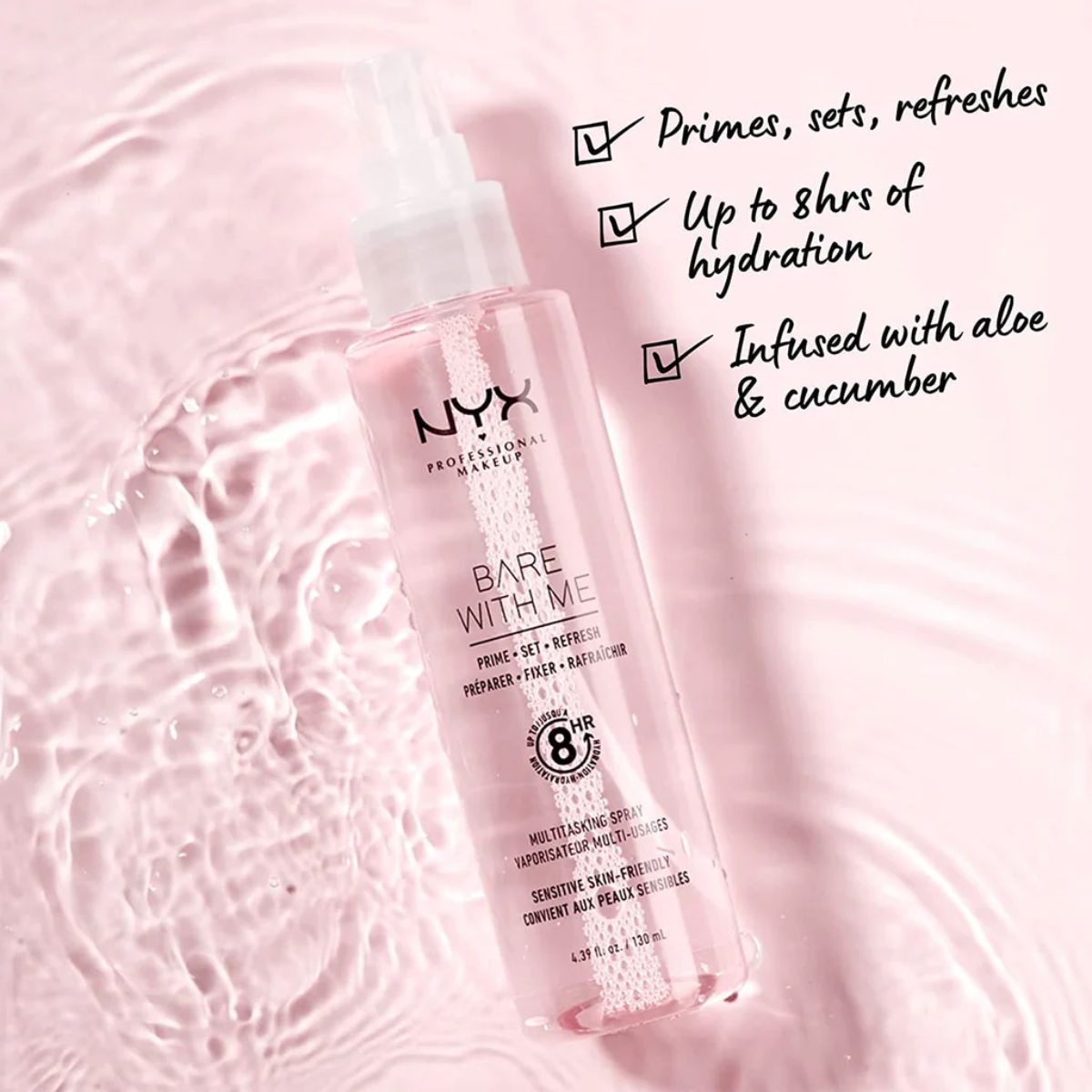 TAF - NYX Bare With Me Setting Mist Spray