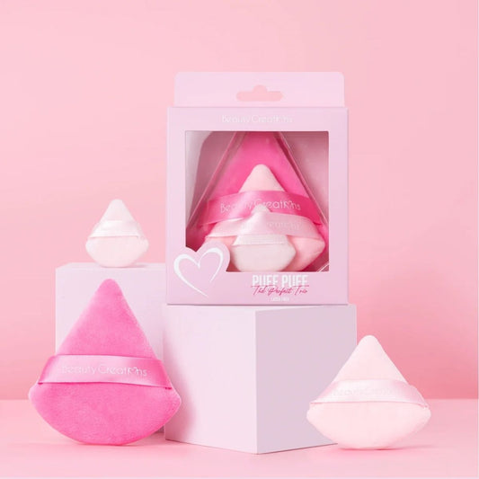TAF - Beauty Creations Puff Puff The Perfect Trio Powder Puff Set