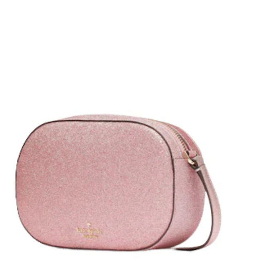 CUR 803 - Kate Spade Pink Glimmer Oval Camera Bag