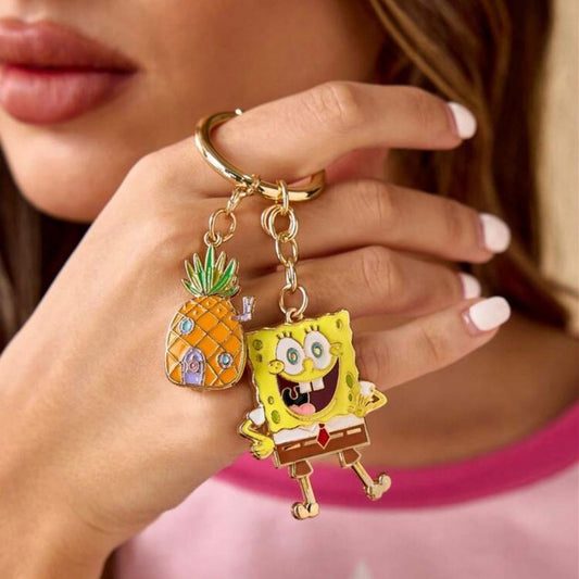 LGG - Spongebob & Patrick Keychain