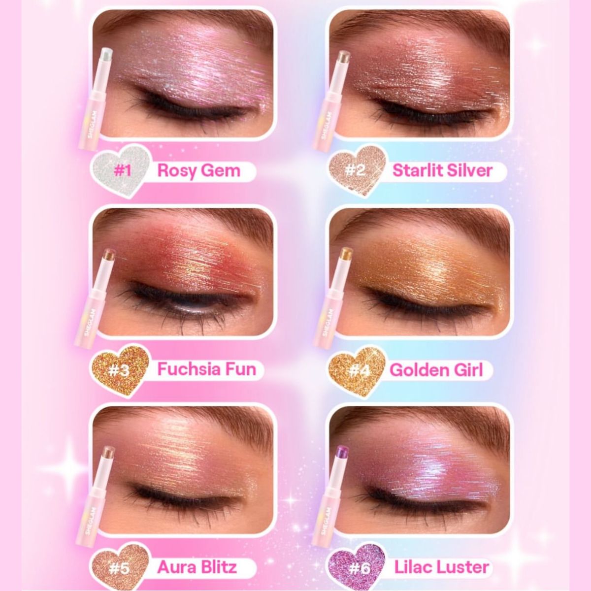 TAF - SHEGLAM Crystal Jelly Glaze Stick