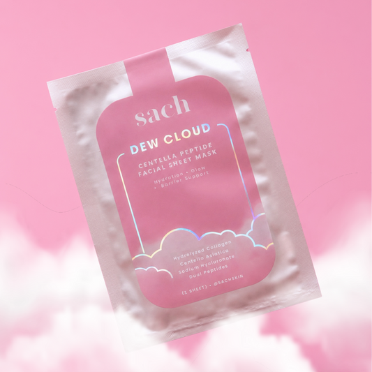 SACH Dew Cloud Peptide Facial Sheet Mask
