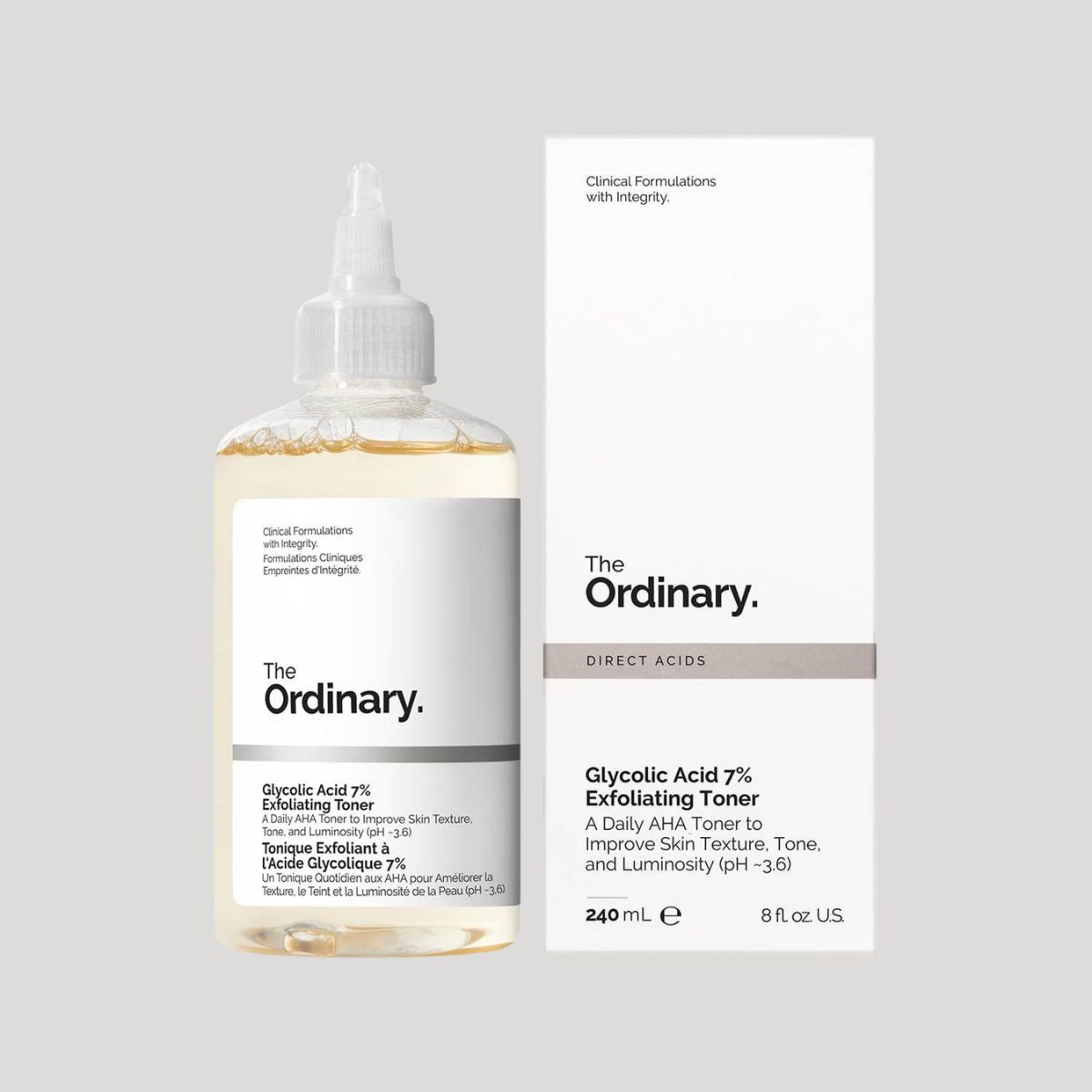 TAF - The Ordinary Glycolic 7% Exfoliating Toner