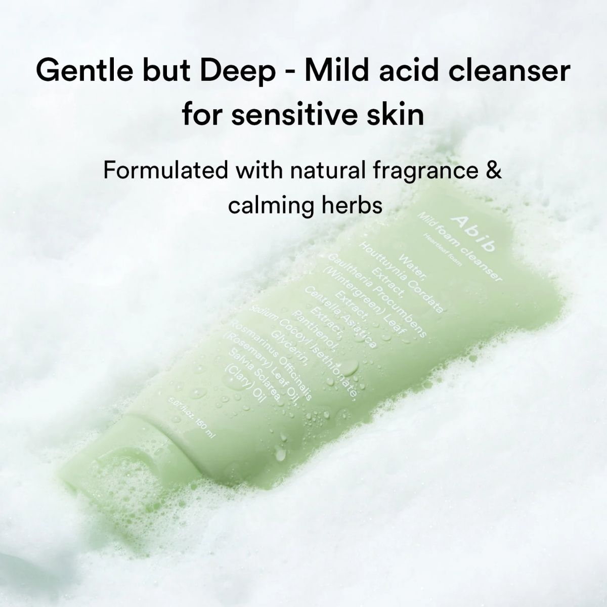 MKO 002 - Abib Acne Foam Cleanser Heartleaf Foam