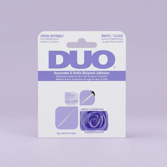 TAF - Duo Lash Adhesive Glue - Rose Water & Biotin - White / Clear