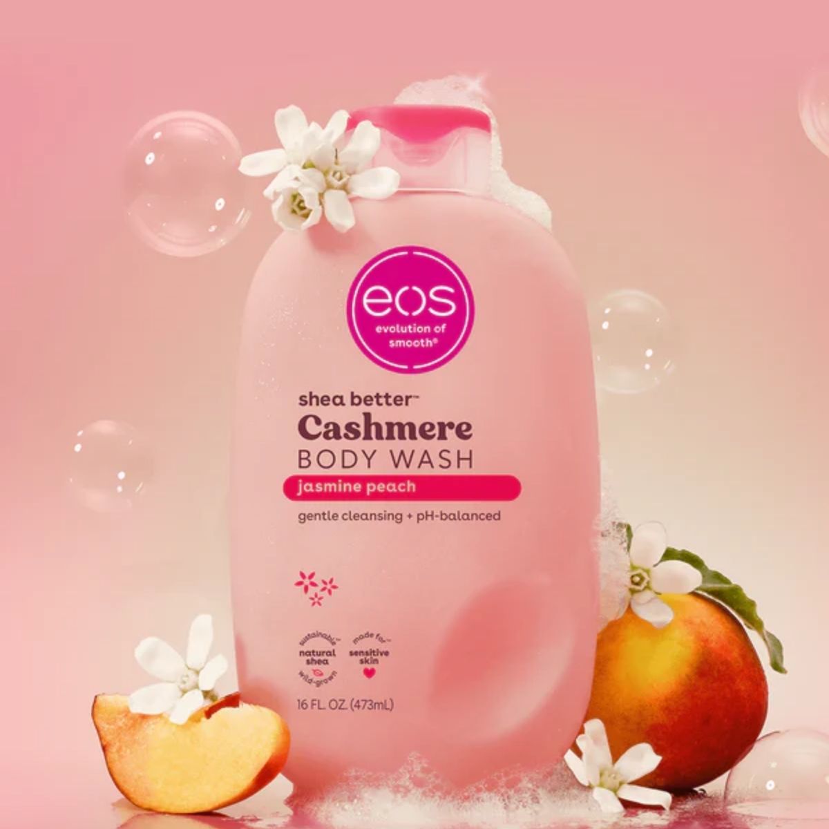 FG - EOS Cashmere Body Wash - Jasmine Peach