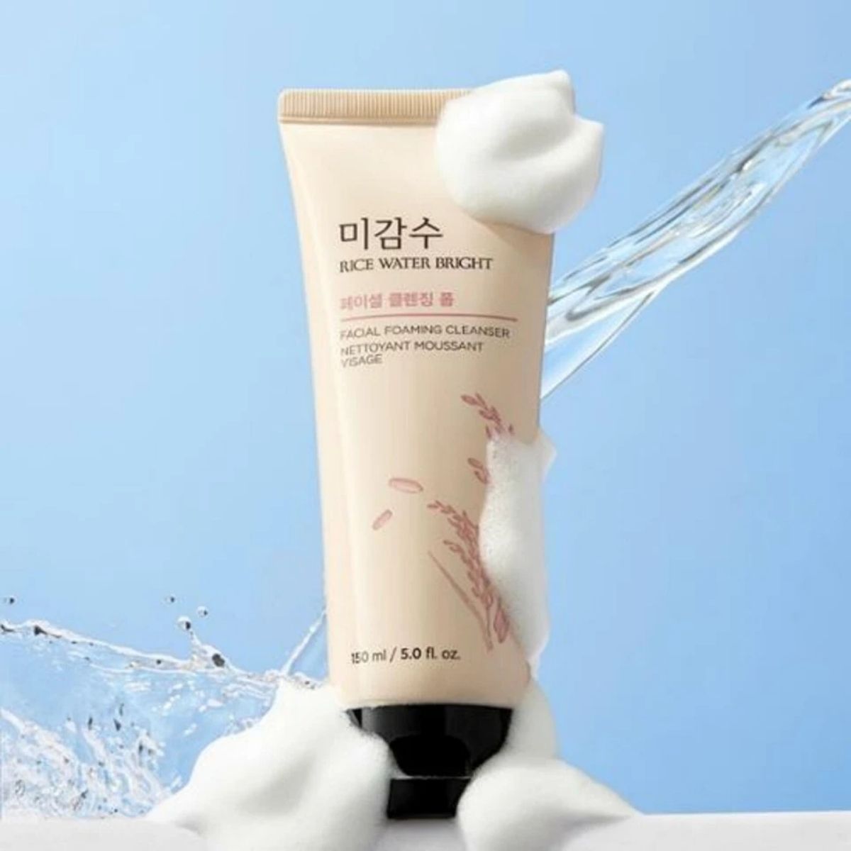 FG - The Face Shop Rice Water Bright Foaming Cleanser