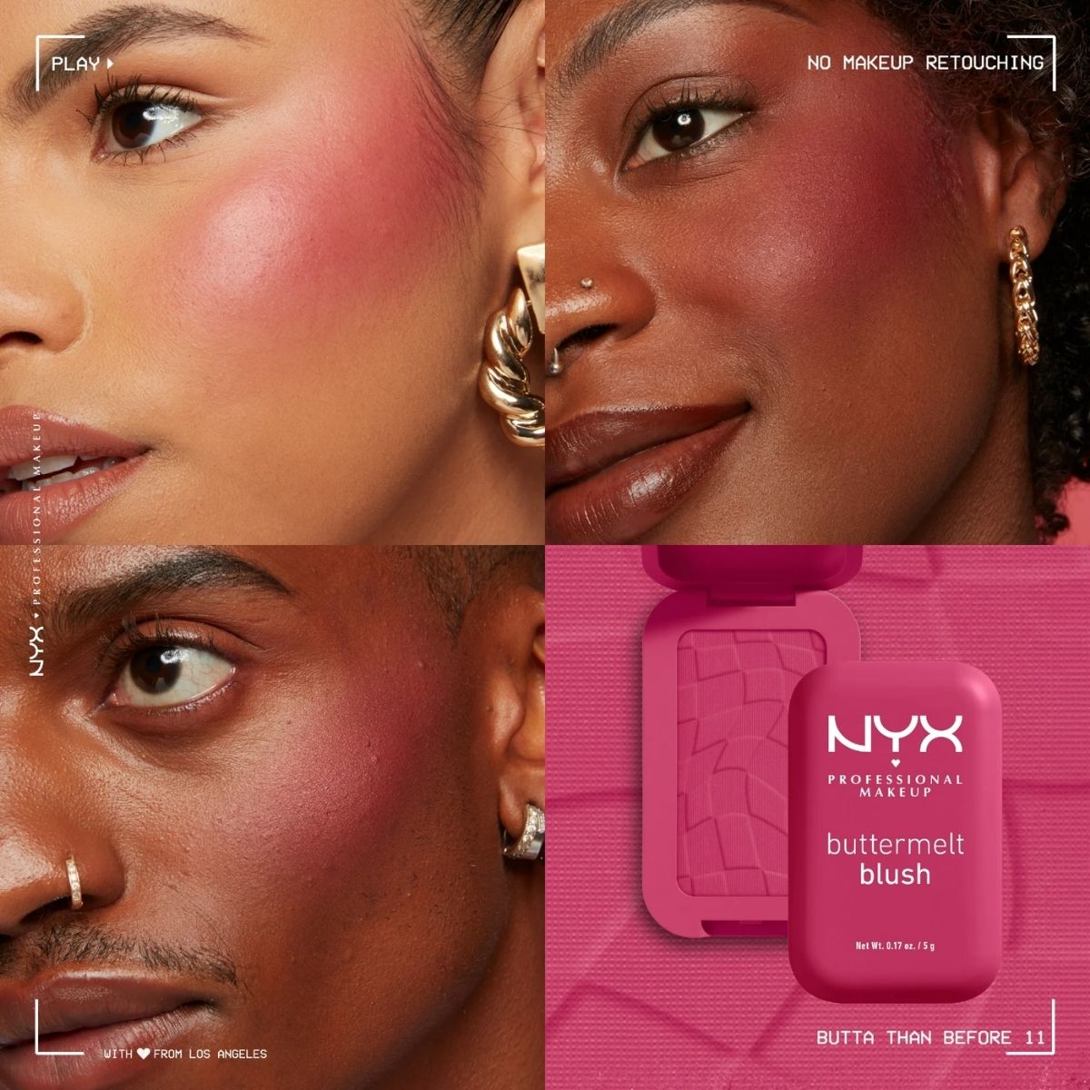 TAF - NYX Buttermelt Powder Blush
