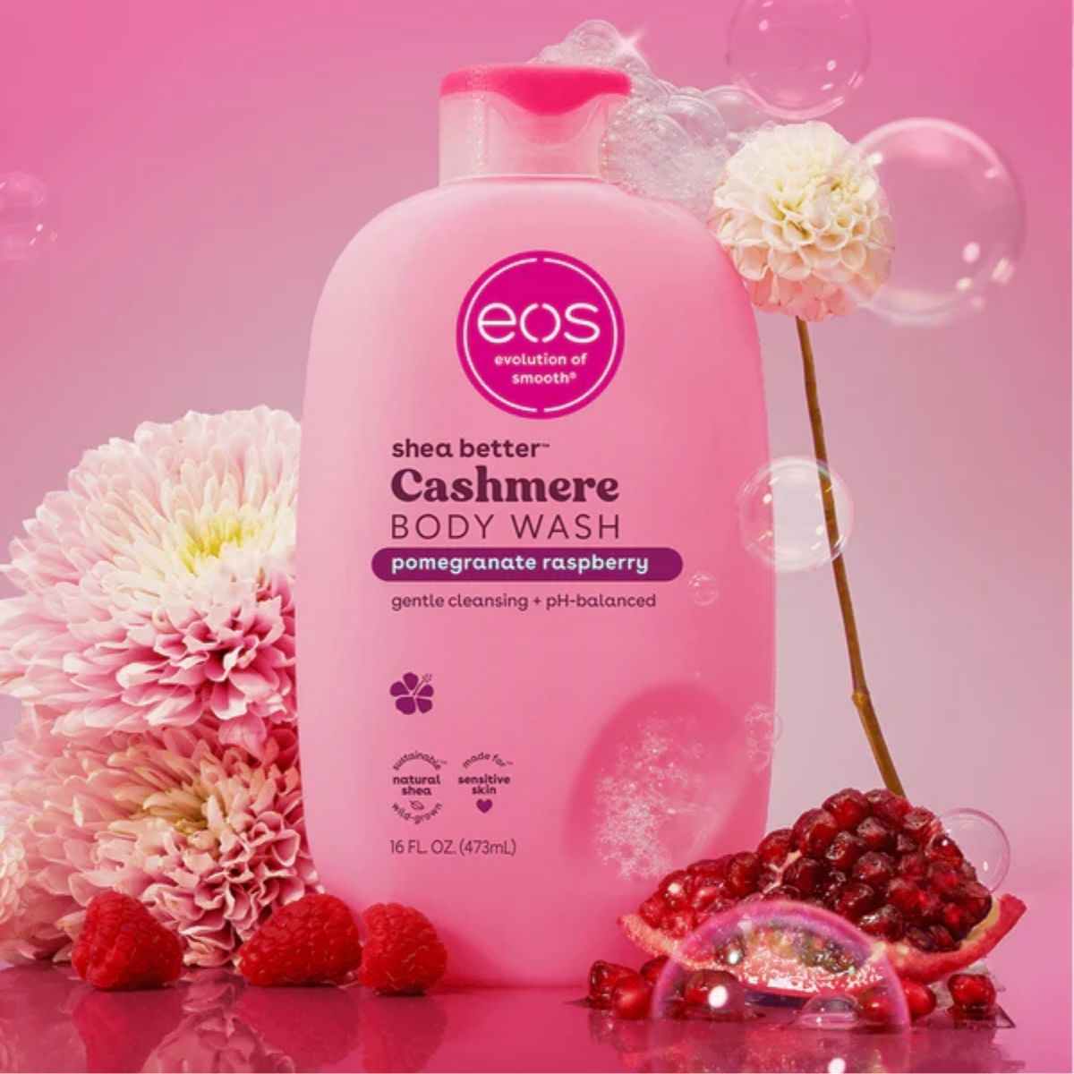 FG - EOS Cashmere Body Wash - Pomegranate Raspberry